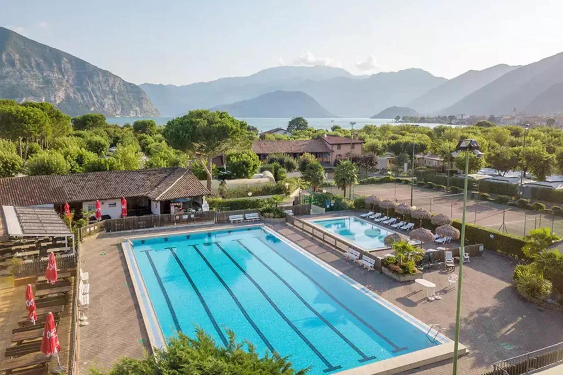 Estivo Premium Deluxe Mobile Homes On Camping Del Sole Village Iseo Exterior foto